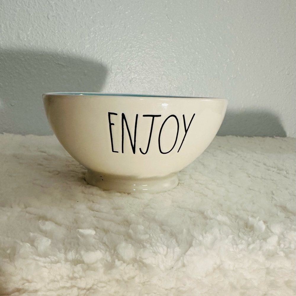 Rae Dunn 'Enjoy' Ceramic Bowl